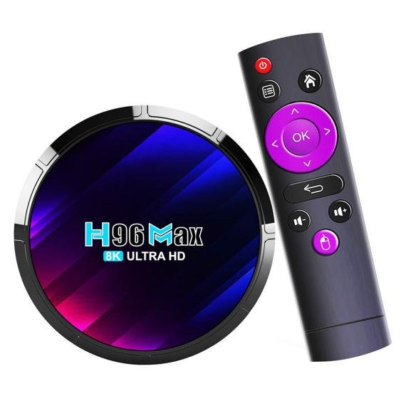 H96 Max RK3528 TV Box 4GB RAM 32GB ROM UK