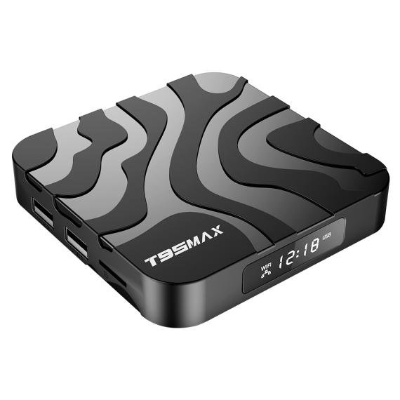 T95 MAX TV BOX Android 12 Allwinner H618 2GB RAM 16GB ROM EU