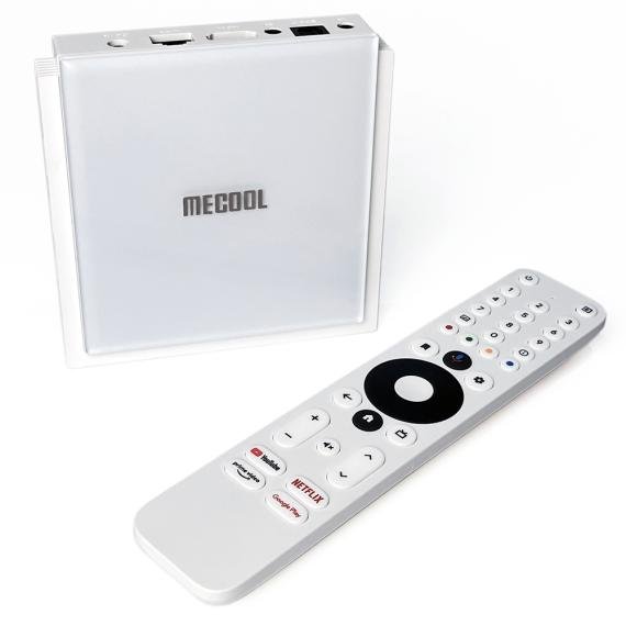 MECOOL KM2 PLUS Deluxe TV Box - EU Plug