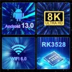 G96 MAX RK3528 Android 13 TV Box AU